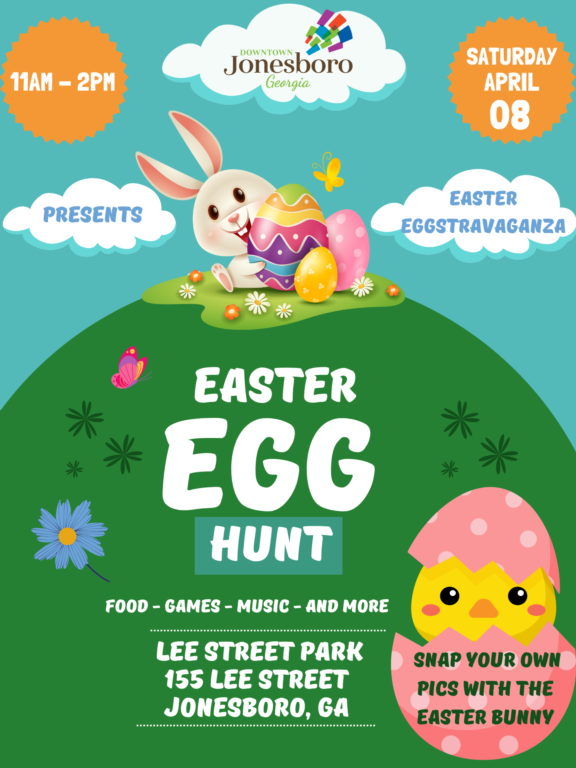 Easter Egg Hunt Eggstravaganza at Lee Street Park.